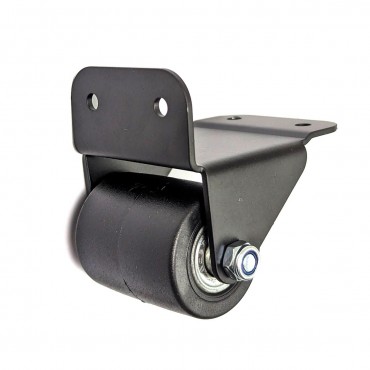 38mm Black Surface Mount Castor